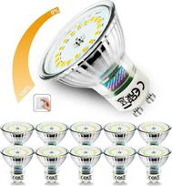 "Allesgute GU10 LED Dimmable" 5 W lempos stiklas neutralios baltos spalvos 700 lm prožektoriaus lemputės 45 W halogeninės lemputės pakeitimas LED lemputės spindulio kampas 120° pakuotė 10 vnt.