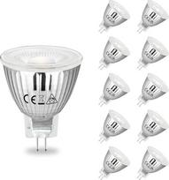 "Allesgute GU4" LED lemputės 5 W, MR11 LED taškinės lemputės, 12 V AC/DC, 35 mm skersmens, 400 lm, neutralios baltos spalvos, nestabdomos, GU4 lemputės, šviestuvų lemputės, lubų prožektorius, 10 vnt.
