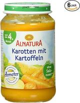 "Alnatura Demeter" ekologiškos morkų bulvės, be glitimo, 6 vnt. (6 x 190 g)