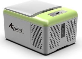 "Alpicool C9PT" 9L šaldymo dėžė 12 V mini šaldytuvas su elektriniu kompresoriumi Automobilinis šaldytuvas Camping Freezer Box Mažas nešiojamasis automobilis, sunkvežimis, valtis, RV