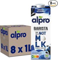 "Alpro This is Not Milk Barista" - putojantis - veganiškas ir be pieno - natūraliai be laktozės - daug skaidulų, kalcio ir vitaminų - 8 x 1 litras - patvarus