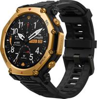 "Amazfit T-Rex 3 Pro" lauko išmanusis laikrodis 48 mm safyro AMOLED ekranas, titano apvadas, dviejų juostų GPS, neprisijungę žemėlapiai, 25 dienų baterija, integruotas žibintuvėlis, 10 ATM, 180+ sporto režimų "Android" ir "iPhone