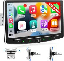 "Android 13" automobilinis radijas 1Din su ekranu, 10,1 colio 1 DIN radijas su "Apple CarPlay" ir "Android Car", 8 branduolių 2G + 32G Car Play automobilinis radijo imtuvas su jutikliniu ekranu ir "Bluetooth" navigacija, WiFi GPS
