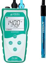 "Apera Instruments PH850" nešiojamasis pH matuoklis (pH diapazonas nuo 0 iki 14,00)