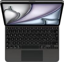 "Apple Magic Keyboard" dėklas 11 colių "iPad Air" (M3), itin patogus rašyti, integruotas "Trackpad", vokiškas - juodas