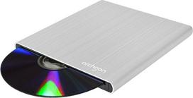 "Archgon", išorinis DVD įrašymo įrenginys G, PC, Mac, USB 3.0 USB-C, M-Disk, Įterpiamasis diskų įrenginys, aliuminis, sidabrinės spalvos