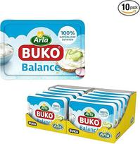 "Arla Buko Balance" kreminis sūris, 10 x 200 g, 100 % natūralūs ingredientai, be konservantų, tirštiklių ir skonio stipriklių