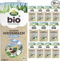 "Arla Durable" ganyklų pienas 1,5 % riebumo karvės pienas 1000 ml x 12 vnt.