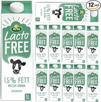 "Arla Lacto Free" Pienas be laktozės 1,5% karvės pienas 1000 ml x 12 vnt.