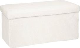 "Atmosphera Ezzio" sulankstomas pufas Wood White