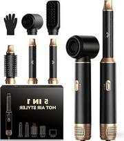 "Atopskins 5 in 1 Air Styler Set" plaukų stiliatorius, juodas