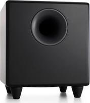 "Audioengine S8" žemų dažnių garsiakalbis - 250 W 8 colių namų žemų dažnių garsiakalbis su įmontuotu stiprintuvu ir dviem garso įvestimis, skirtas namų garsiakalbių sistemai (juodas)