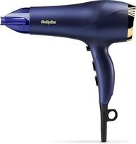 "BaByliss Midnight Luxe" plaukų džiovintuvas - galingas 2300 W plaukų džiovintuvas, su jonų technologija, apsaugančia nuo garbanojimosi, greitai džiūstantis, profesionalus ir lengvas, 3 karščio nustatymai ir 2 greičio lygiai, 5781PE