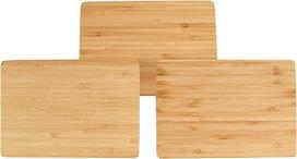 "BambooMN Bulk Wholesale Premium" bambuko sūrio, serviravimo ir pjaustymo lentelė, maža, 7,9 x 5,5 x 0,4 colio, 10 vnt.
