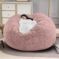"Bean Bag" kėdės užvalkalas (tik užvalkalas, be užpildo), minkštas pūkuotas PV aksomas, skalbiamas, tingus sofos užvalkalas, svetainės, miegamojo, lauko baldų užvalkalas (150 x 75 cm)
