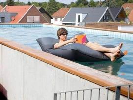 "Bean Bag" plūduriuojantis "Bean Bag" krepšys baseine patalpų / lauko vandeniui atsparus poilsio kambarys / kėdė / sofa (be užpildo)-2