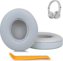 "Beats Solo 2" ir "Solo 3" belaidžių ausinių "Beats Solo 2" ir "Solo 3" ausinių kilimėliai, "Solo2", "Solo3", izoliuojantys triukšmą, "Memory Foam", minkšta baltyminė oda (matinė sidabrinė)
