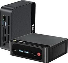 "Beelink SER5" mini kompiuteris su "AMD Ryzen 5 5500U" (6C/12T, iki 4,0 GHz), 16G SO-DIMM DDR4 + 500G M.2 NVMe SSD, palaiko 4K@60Hz, trigubas ekranas, C tipo, DP, HDMI, "Wifi6", BT5.4, 2500Mbps LAN