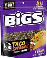 "Bigs Taco Bell Taco Supreme" saulėgrąžų sėklos - 5,35 oz - 152 g