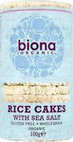 "Biona" ekologiški ryžių pyragėliai su jūros druska 100 g