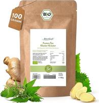 "Bitterkraft" - pasninko arbata "Kloster Herbs" - ekologiška ir veganiška, su imbieru, beržų lapais, dilgėlėmis ir melisomis, 100 g