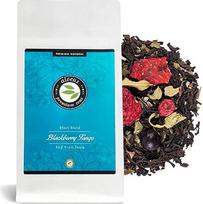 "Blackberry Tango" juodoji arbata biriai natūraliai aromatizuota braškių, aviečių, serbentų, vynuogių skonio | 100 g birios juodosios arbatos (40 puodelių) - alveus