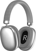 "Bluetooth" ausinės, belaidės ausinės su integruotu mikrofonu, slopinančios triukšmą, belaidės "Bluetooth" ausinės muzikai, sportui, žaidimams (sidabriškai pilkos spalvos)