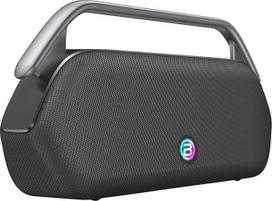 "Boost Max 240W" nešiojamasis "Bluetooth" garsiakalbis 16 valandų atkūrimo laikas Žemų dažnių garsiakalbis palaiko AUX / USB / maitinimo banko išorinį garsiakalbį, skirtą stovyklauti paplūdimio vakarėlyje