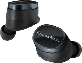 "Bowers & Wilkins Pi8" kabelinės belaidės "True Wireless" kopijavimo ausinės su aktyvia geria jungtimi, "Bluetooth", AptX, dėklas su belaidžio garso jungtimi - Anthrazit Schwarz