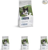 "Bozita Outdoor & Active" sausas kačių ėdalas su briedžiu - 400 g - sausas ėdalas su pilno grūdo kviečiais aktyvioms ir jautrioms katėms - 30 % baltymų, 20 % riebalų - be cukraus ir GMO - iš Švedijos