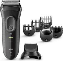 "Braun Series 3 Shave&Style 3000BT" elektrinis skustuvas vyrams, juodas
