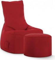 "Brava Swing Bean Bag Set" + taburetė "Tomato