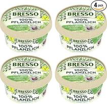 "Bresso" 100 % daržovių su Provanso žolelėmis sūris, sūris su žolelėmis, skanus kreminis sūris, 150 g x 4 vnt.