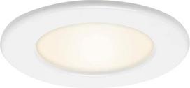 "Briloner Leuchten" 7053-036 LED įleidžiami šviestuvai, 3 vatų rinkinys, lubiniai šviestuvai, po 6 W, 450 liumenų, 3000 kelvinų, IP44, balti, 115 x 30 mm (D x H)
