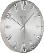 "Bulova" C4846 Direktoriaus sieninis laikrodis, satinuotas alavas