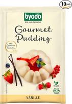 "Byodo Gourmet" ekologiškas vanilinis pudingas, 10 vnt. (10 x 36 g), be glitimo, veganiškas desertas, lengvai paruošiamas, idealiai tinka desertams ir kepiniams, ekologiška kokybė