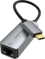 "CableCreation" USB C eterneto adapteris, RJ45 Gigabit adapteris "Thunderbolt" tinklo adapteris, suderinamas su "MacBook Pro", "iPad Pro", "Surface Pro8/7", "GalaxyTab S8/S7", "Switch (NS)" ir "Steam Deck", kosminės pilkos spalvos