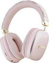 "CG Mobile Guess" "Bluetooth" ausinės Gcube Metallic Script Logo Pink