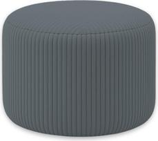 "chilly pilley" taburetė "Cord Gaming Bean Bag" Vandeniui atspari taburetė Nuimamas dangtelis su EPS užpildu Apvali sėdynės pagalvėlė vaikams ir suaugusiesiems Daug spalvų, iš kurių galima rinktis (pilka)