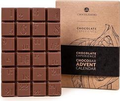 "ChocoBar" advento kalendorius - pieno šokolado plytelė kaip advento kalendorius ekologiškoje pakuotėje | Kalėdos | Šokoladas | Adventas | Advento laikotarpis | Vyras | Moteris | Vaikas | Kalėdinis šokoladas
