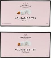"Chrisanthidis S.A. Kourabie" sviestinis pyragas su migdolais ir originalia Chioso mastika 270 g 2 x 270 g pakuotė