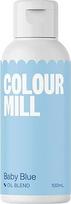 "Colour Mill" aliejų mišinio maistiniai dažai "Baby Blue" - 100 ml