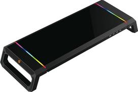 "Conceptronic Thorne Gaming" žaidimų monitoriaus stovas / stalo laikiklis "Thorne Gaming" 4 x USB 2.0 prievadai Juoda