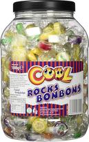 "COOL Rocks" saldainiai, rankų darbo gražūs saldainiai, mažiausiai 200 vienetų, vestuviniai saldainiai, patrauklioje skardinėje, skirtoje pakartotiniam uždarymui, pakuotė po 1 (1 x 1 kg)