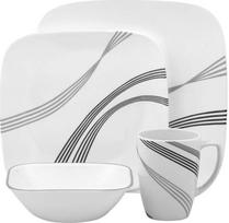 "Corelle Urban Arc Square" 16 vnt. pietų rinkinys