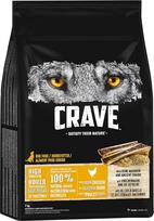 "Crave Adult" sausas maistas suaugusiems su vištiena, kaulų čiulpais ir pagrindiniais grūdais, 7 kg (1 maišelis) - aukščiausios kokybės sausas maistas šunims su dideliu baltymų kiekiu, pagamintas iš 100 % natūralios vištienos