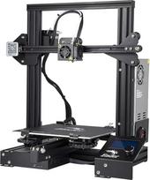 "Creality Ender 3" 3D spausdintuvas "pasidaryk pats", skirtas studentams, dizaineriams ir amatininkams, V formos profilis, tikslus spausdinimas, gijų tiekimas ir karštosios zonos dizainas, spausdinimo atnaujinimas, maitinimo šaltinio apsauga, 220 x 220 x
