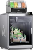 "Creality K2 Plus Combo" 3D spausdintuvas, daugiaspalvis spausdinimas su CFS, spausdinimo greitis 600 mm/s, žingsninio variklio servo sistema, 350 °C aukštos temperatūros tiesioginės pavaros ekstruderis, tūris 13,78 x 13,78 x 13,78 colių