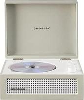 "Crosley Voyager" nešiojamasis CD grotuvas su "Bluetooth", įmontuotais stereofoniniais garsiakalbiais ir FM radiju - įkraunamas CD grotuvas namams, biurui ir kelionėms su ausinių lizdu, "Aux" įvestimi