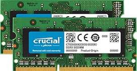 "Crucial CT25664BF160B" atmintis (DDR3L, 1600 MT/s, PC3L-12800, SODIMM, 204 kontaktų)